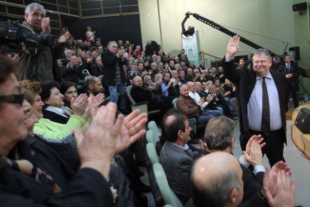 Βενιζέλος: Η ψήφος στο ΠαΣοΚ είναι το αντίβαρο, η κρίσιμη ψήφος