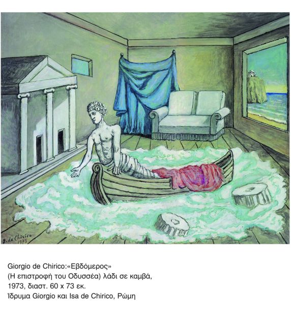 Η άγνωστη ερωμένη του Ντε Κίρικο