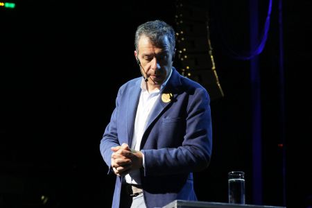 Σε εκλογικά περίπτερα του Ποταμιού ο Στ.Θεοδωράκης