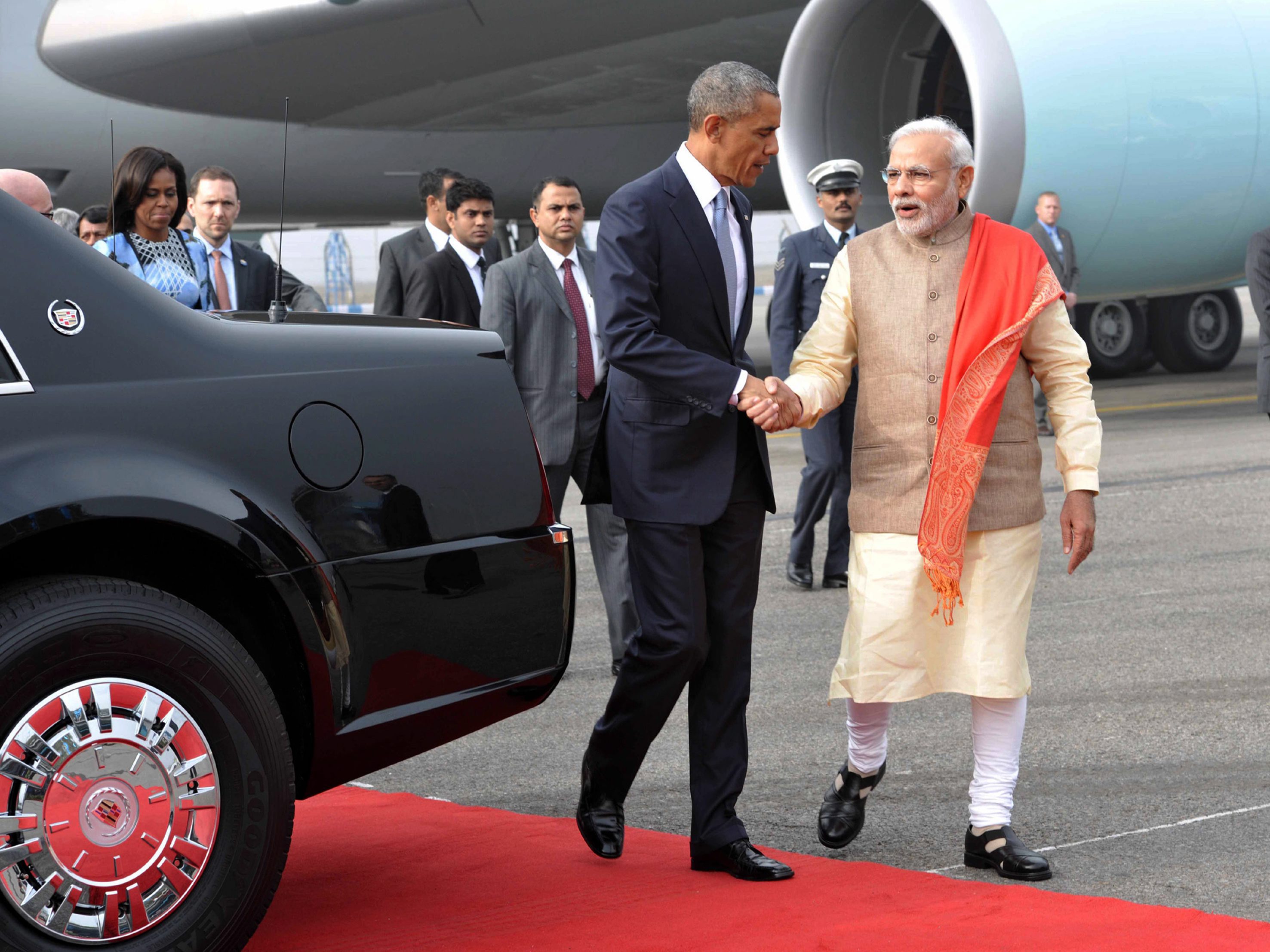 Οικονομία και κλίμα στο επίκεντρο της επίσκεψης Ομπάμα στην Ινδία