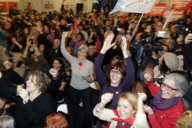 SYRIZA: “A historic victory for the Greek people”