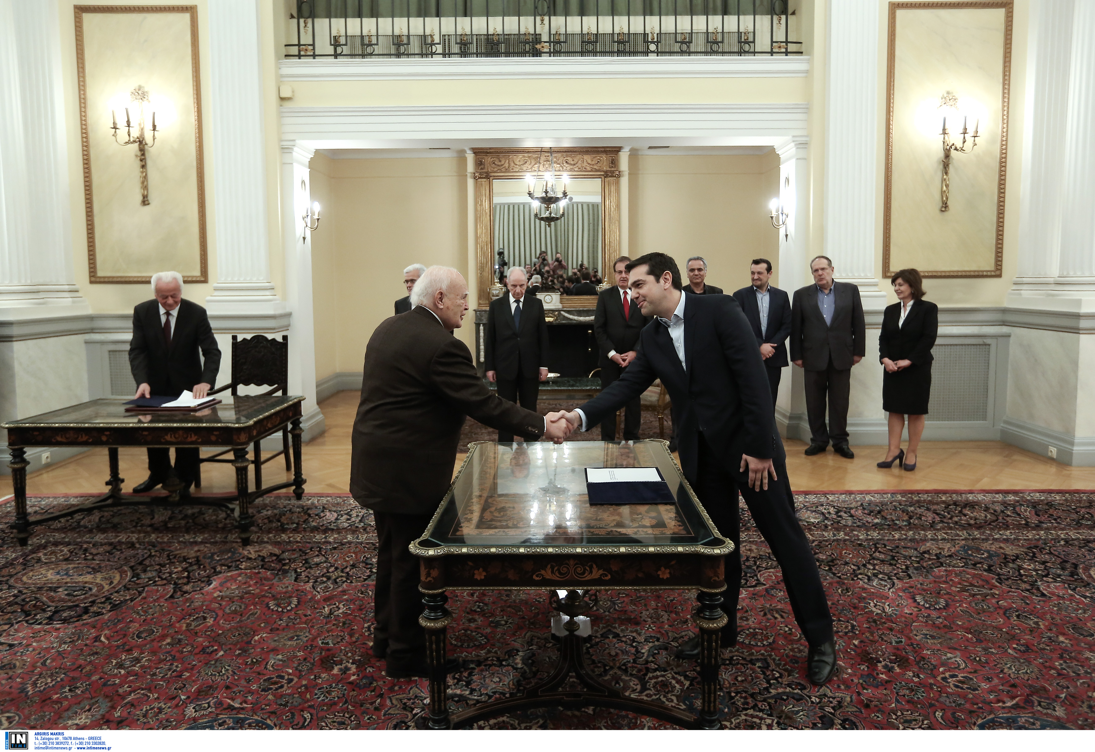 Ορκίστηκε Πρωθυπουργός ο Αλέξης Τσίπρας