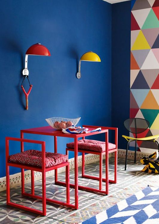 11+1 επιτοίχιοι χρωματικοί συνδυασμοί