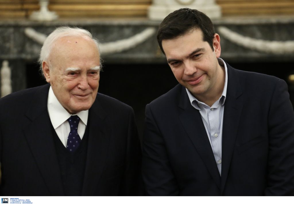 Τσίπρας σε Παπούλια: Δεν είμαστε πλέον απομονωμένοι στη Ευρώπη