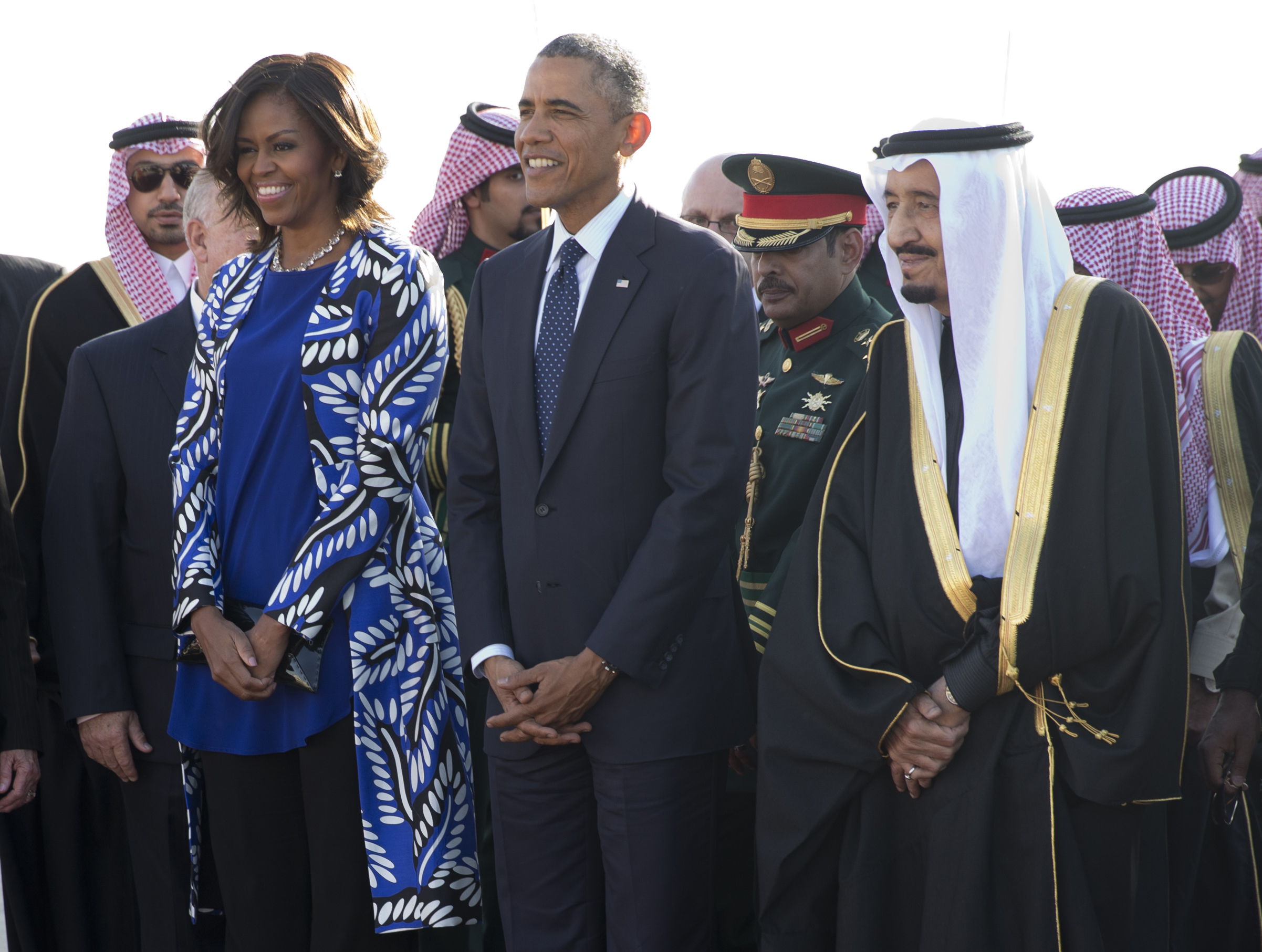 Χωρίς μαντίλα στη Σαουδική Αραβία η Μισέλ Ομπάμα-Θύελλα αντιδράσεων