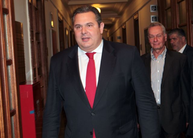 National Defense Minister Kammenos on an official visit to Cyprus