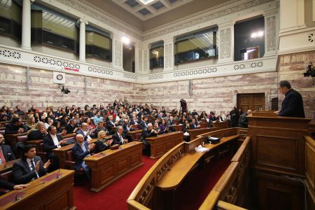 Θεοχάρης, Λυμπεράκη του Ποταμιού στο γραφείο του Γ. Βαρουφάκη