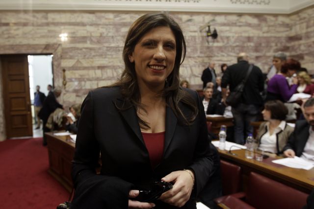 Zoi Konstantopoulou elected as the new President of Parliament