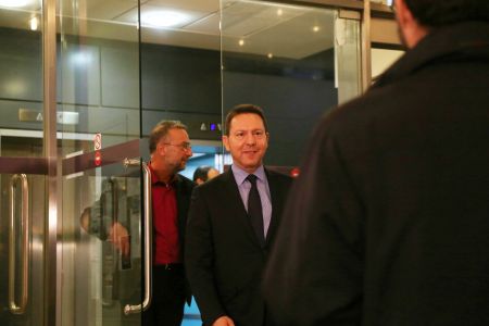 Συνάντηση του Διοικητή της ΤτΕ με αμερικανούς αξιωματούχους