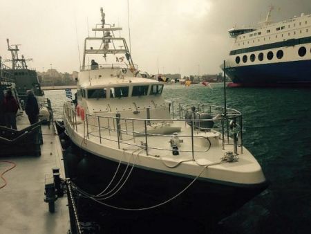 Παραλαβή νέου σκάφους από το Λιμενικό