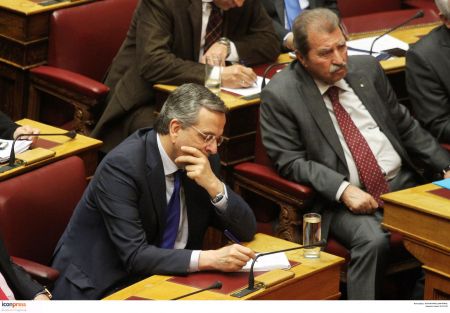 Με σκληρή γραμμή θα εμφανιστεί την Τρίτη το βράδυ ο  Αντώνης Σαμαράς