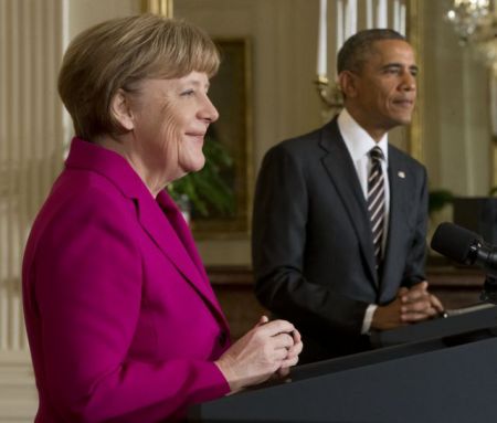 Η Μέρκελ στην υπηρεσία των αμερικανών φίλων της