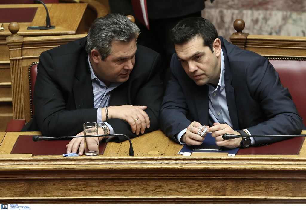 Ενισχυμένοι Τσίπρας-Καμμένος σύμφωνα με νέα δημοσκόπηση