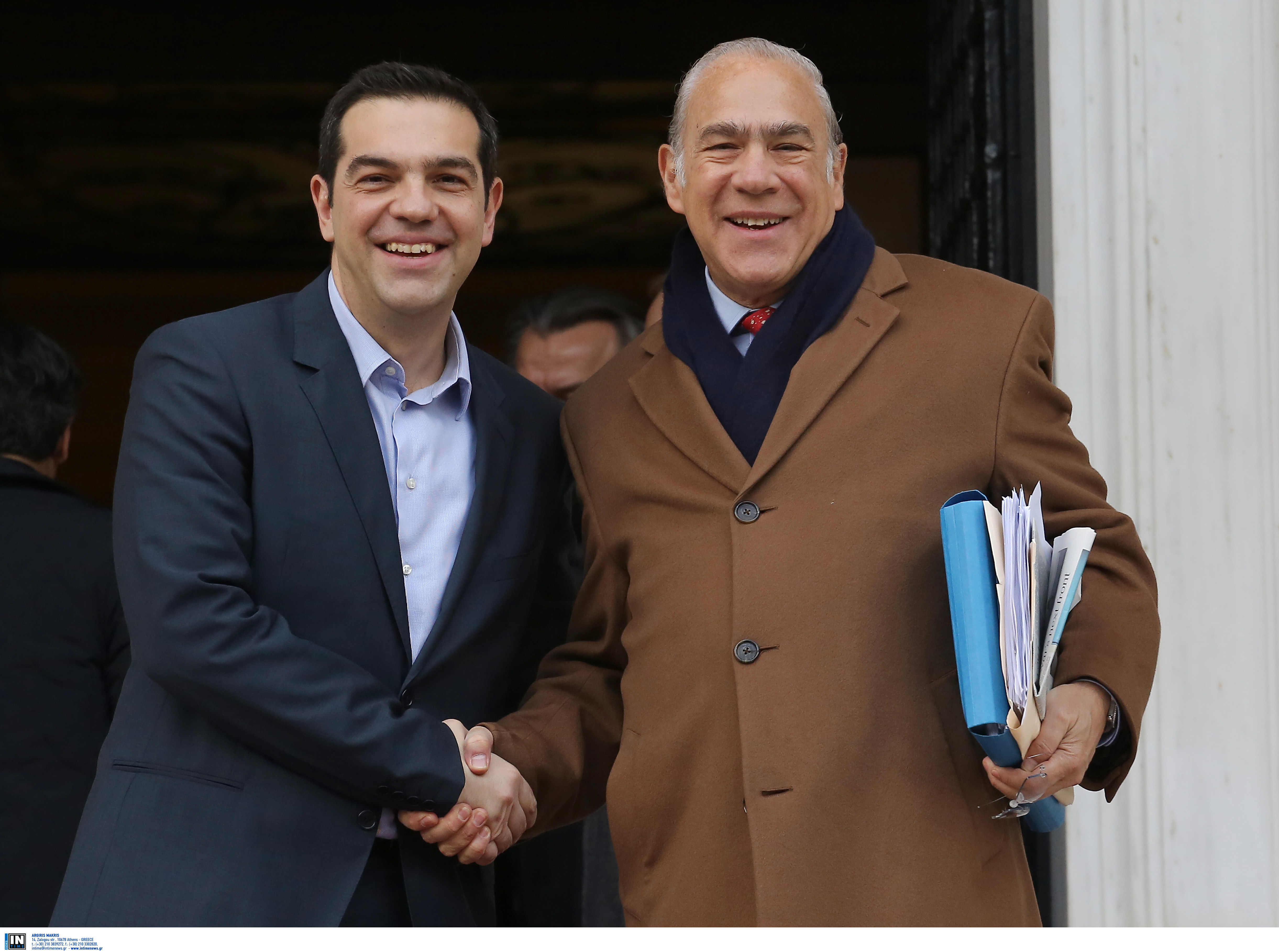 Με τον Ανχελ Γκουρία συνομίλησε ο Αλέξης Τσίπρας