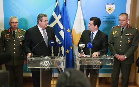 Κοινές ασκήσεις Ελλάδας- Κύπρου – Ισραήλ και Αιγύπτου εξήγγειλε ο Π. Καμμένος