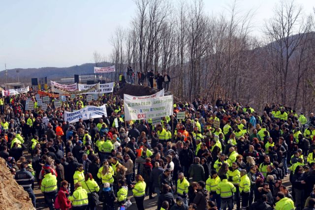 Οι αντιδράσεις για τις Σκουριές μεταφέρονται στην Αθήνα