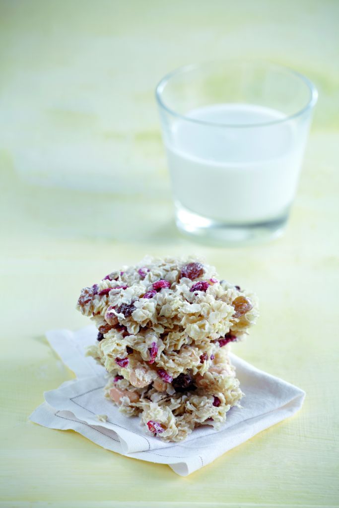 Ρυζογκοφρέτες με σοκολάτα και ξηρούς καρπούς