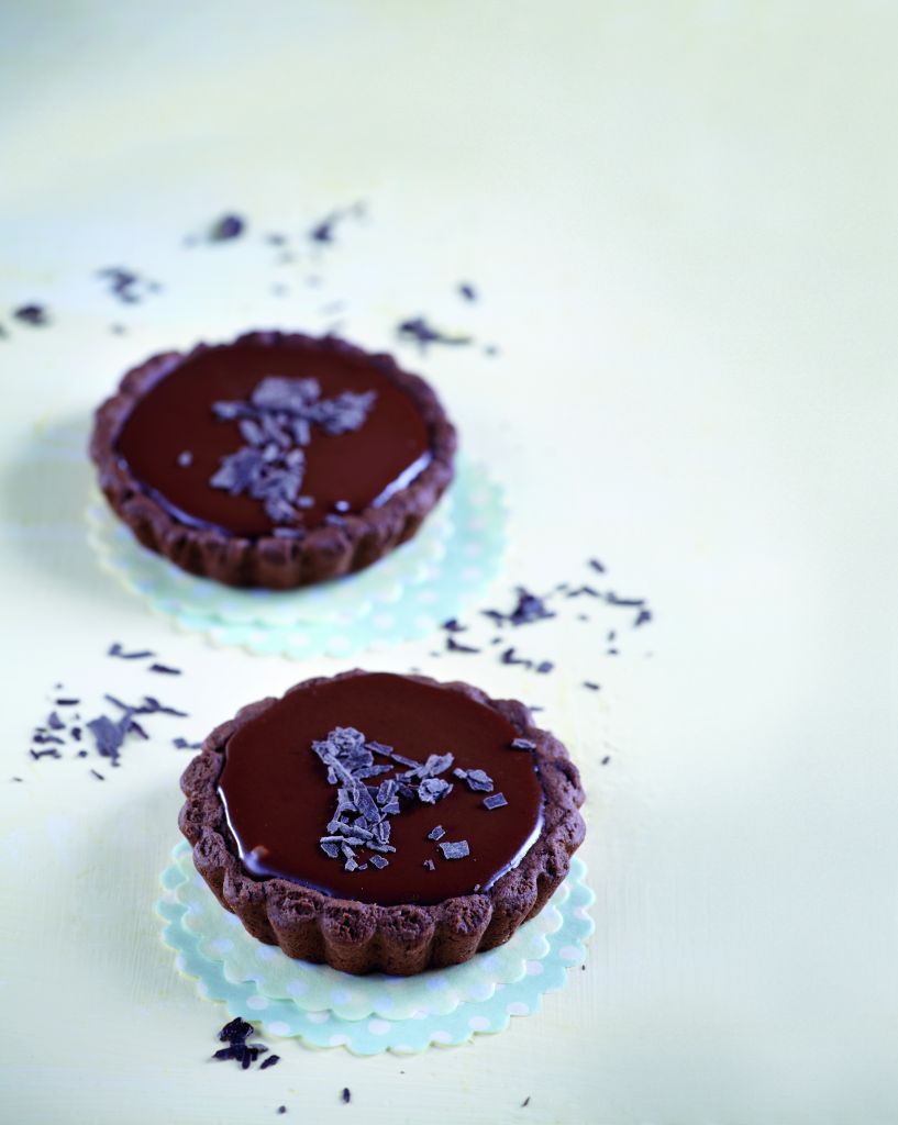 Τάρτες σοκολάτας με καρδάμωμο