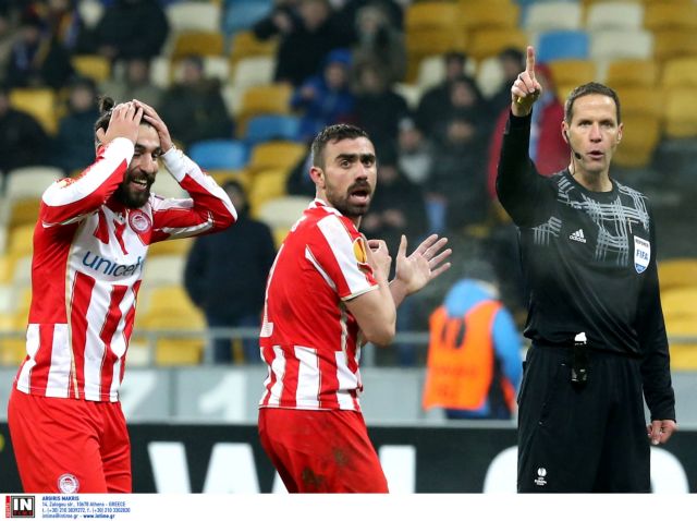 Europa League: Olympiacos meets defeat (2-0) in Kiev