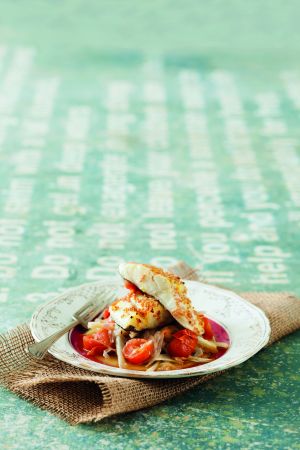 Μπακαλιάρος με μαραθόριζα στον φούρνο