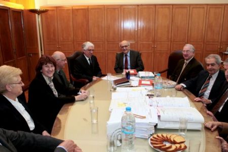 Εθιμοτυπική επίσκεψη του υπουργού Δικαιοσύνης στο ΣτΕ