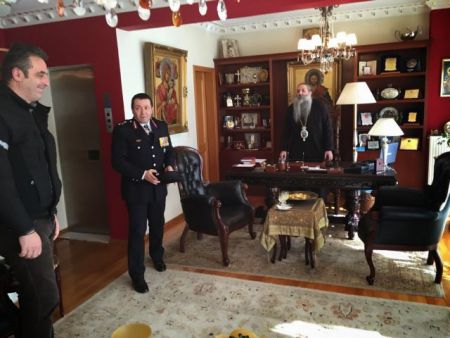 Για την εγκληματικότητα ενημερώθηκε ο Μητροπολίτης Πειραιά