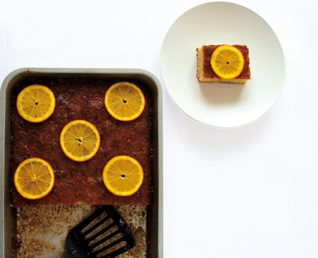 Πορτοκαλόπιτα με φύλλο κρούστας