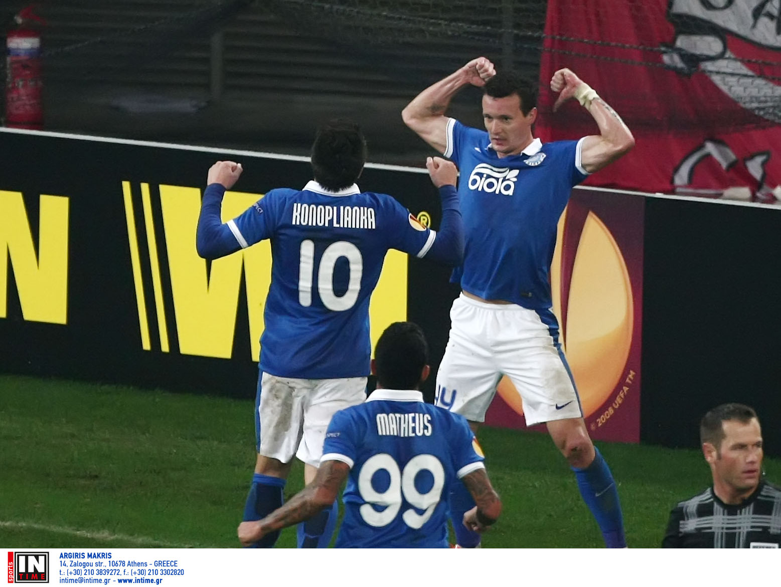 Europa League: Ολυμπιακός – Ντνίπρο 2-2