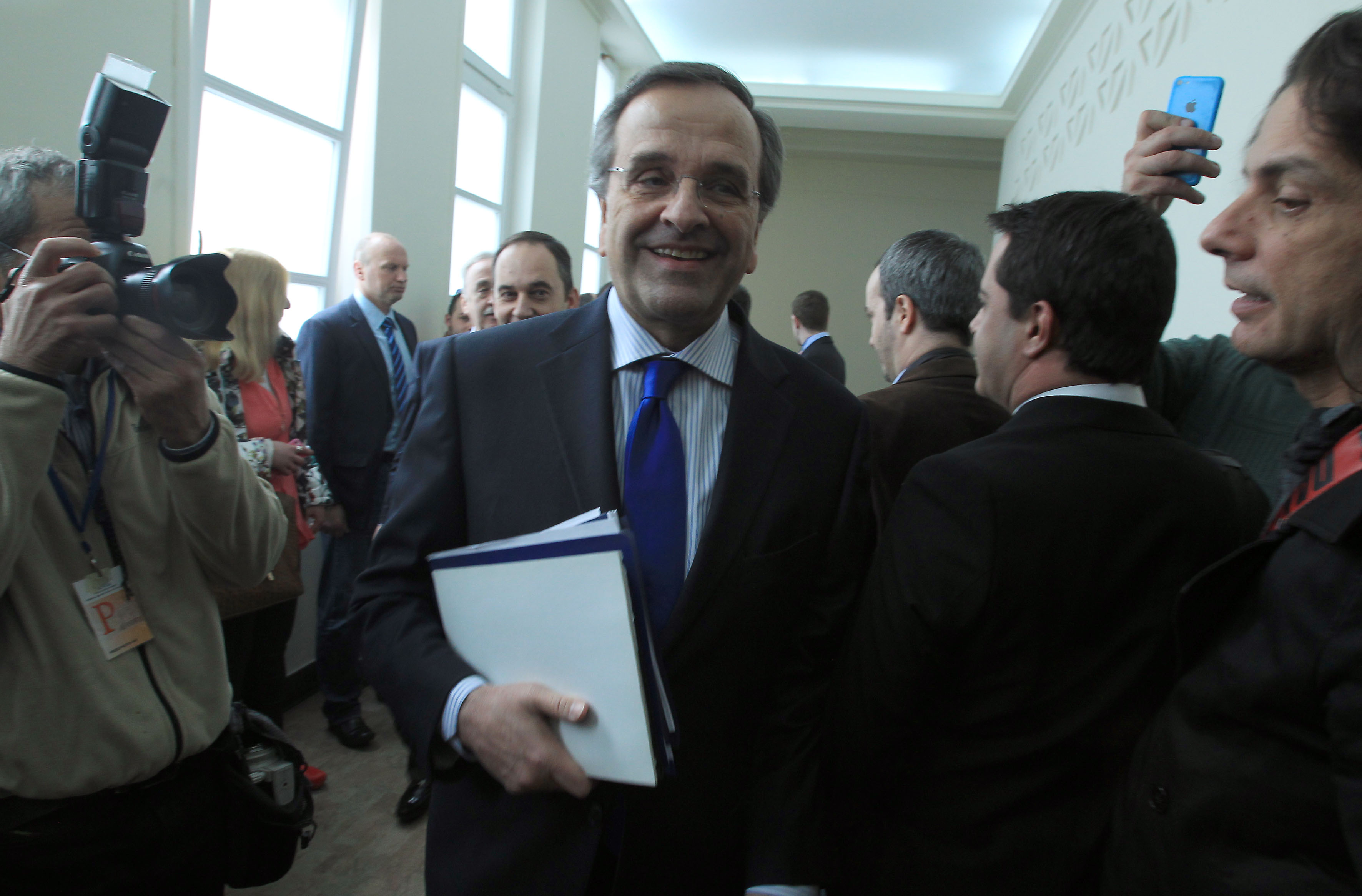 Σαμαράς στην ΚΟ της ΝΔ: Απέρριψε το έκτακτο συνέδριο – «Δεν εγκαταλείπω τη μάχη»