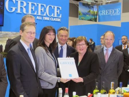 Ελενα Κουντουρά: Πλήθος συναντήσεων στην Διεθνή Έκθεση Τουρισμού στο Βερολίνο