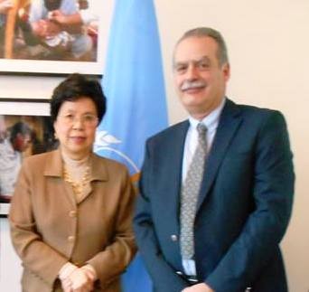 Η ανθρωπιστική κρίση στη συνάντηση Γ. Μπασκόζου με τη γενική διευθύντρια ΠΟΥ