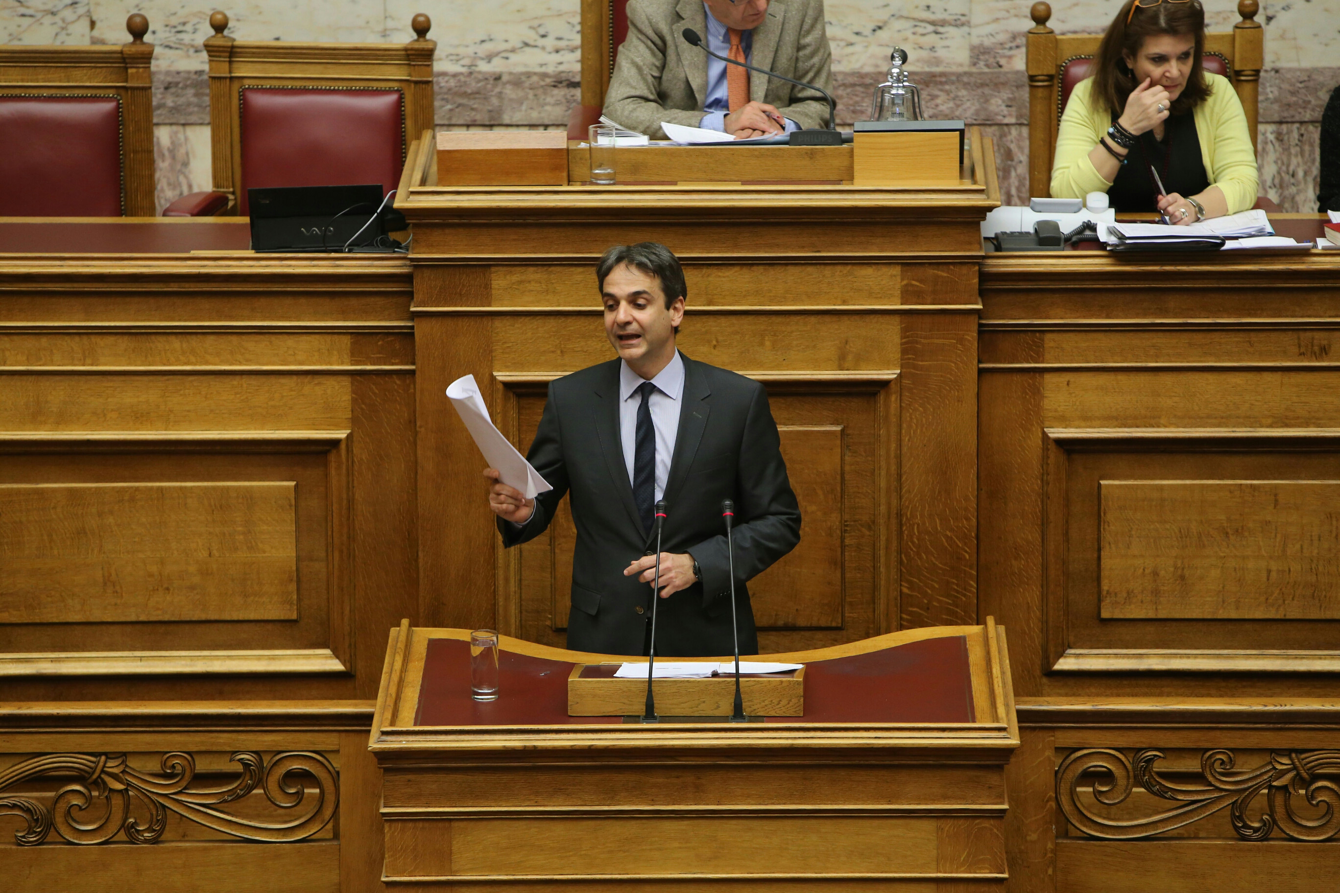 Ερώτηση Μητσοτάκη στον πρωθυπουργό για τον Γ. Κατρούγκαλο