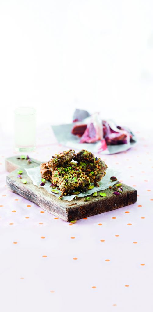 Παϊδάκια Ελασσόνας σε κρούστα από φιστίκια