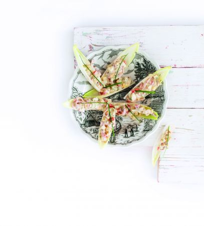 Αβγοσαλάτα με σικορέ