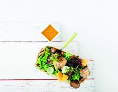 Σαλατικά του αγρού με μανιτάρια