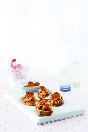 Κροστίνι με αποξηραμένα σύκα Ταξιάρχη Ευβοίας