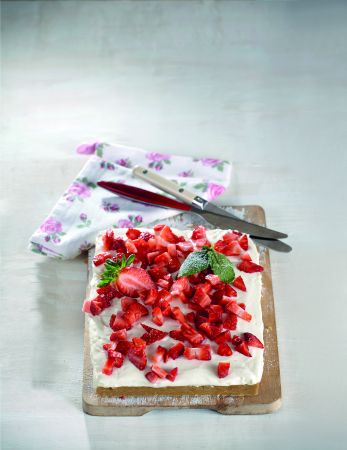 Τσιζκέικ με φράουλες