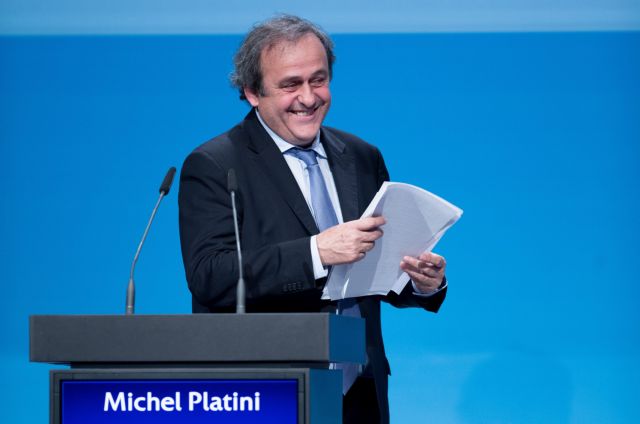 Ο Πλατινί επανεξελέγη στην προεδρία της UEFA