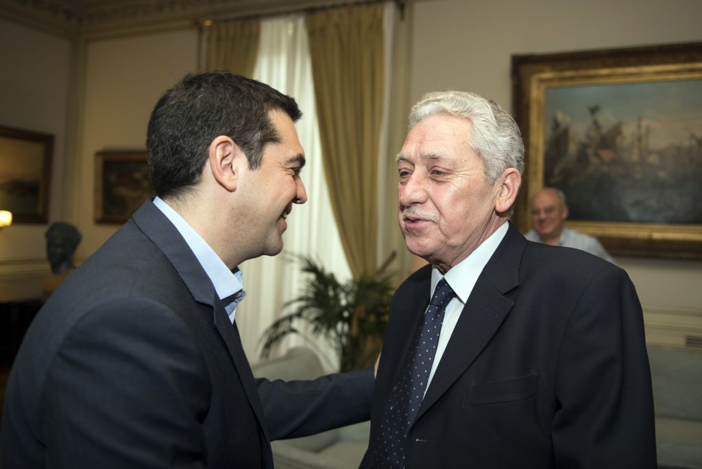Τηλεφωνική επικοινωνία Κουβέλη – Τσίπρα