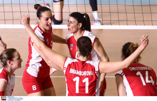 Ο Ολυμπιακός κατέκτησε το Κύπελλο στο βόλεϊ γυναικών