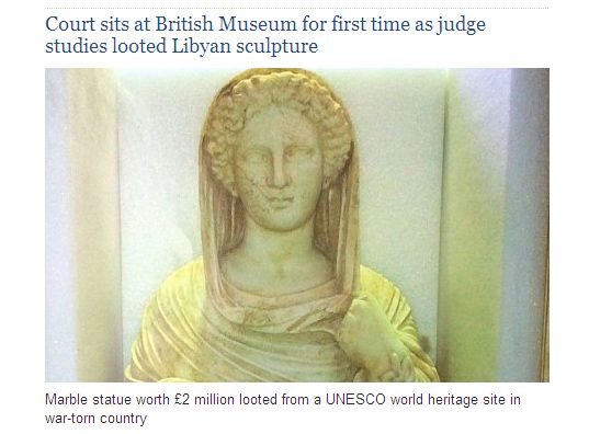 Βρετανικό Μουσείο: «Δικαστήριο» για ελληνικό άγαλμα από τη Λιβύη