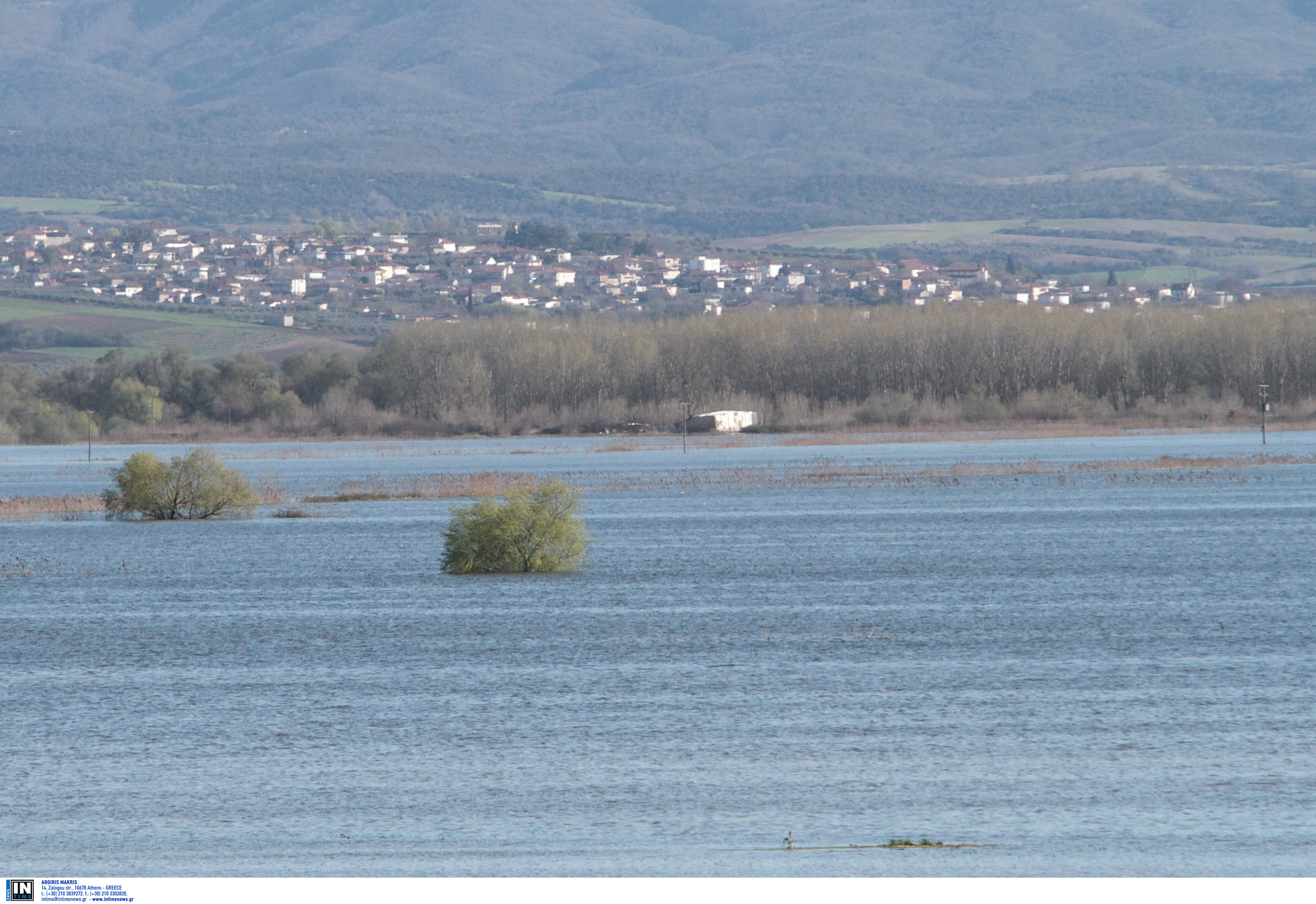 Σέρρες: Χιλιάδες στρέμματα χάνονται κάτω από τα νερά του Στρυμόνα