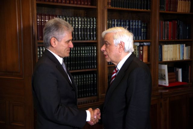 Παυλόπουλος: «Η πορεία της Ελλάδας είναι μέσα στην ΕΕ και την ευρωζώνη»