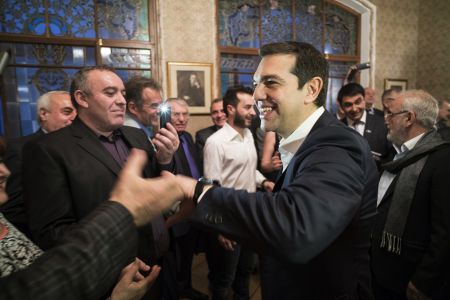 Τσίπρας από Μόσχα: «Για την Ελλάδα, η Ρωσία δεν αποτελεί λύση στις διαπραγματεύσεις που διεξάγει στο πλαίσιο της Ευρωζώνης»