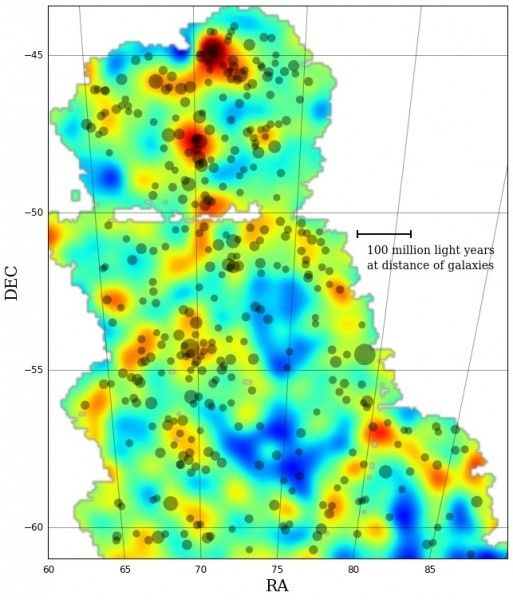 Κυνηγοί σκοτεινής ύλης παρουσιάζουν χάρτη του αόρατου