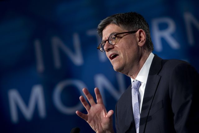 Lew: “IMF involvement in the bailout necessary for debt sustainability”