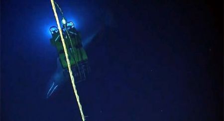 Εξαιρετικά σπάνιο βίντεο φυσητήρα σε κατάδυση