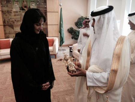 Ελενα Κουντουρά: Σειρά επαφών στο Ριάντ