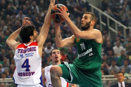 Ευρωλίγκα: Παναθηναϊκός – ΤΣΣΚΑ 86-85