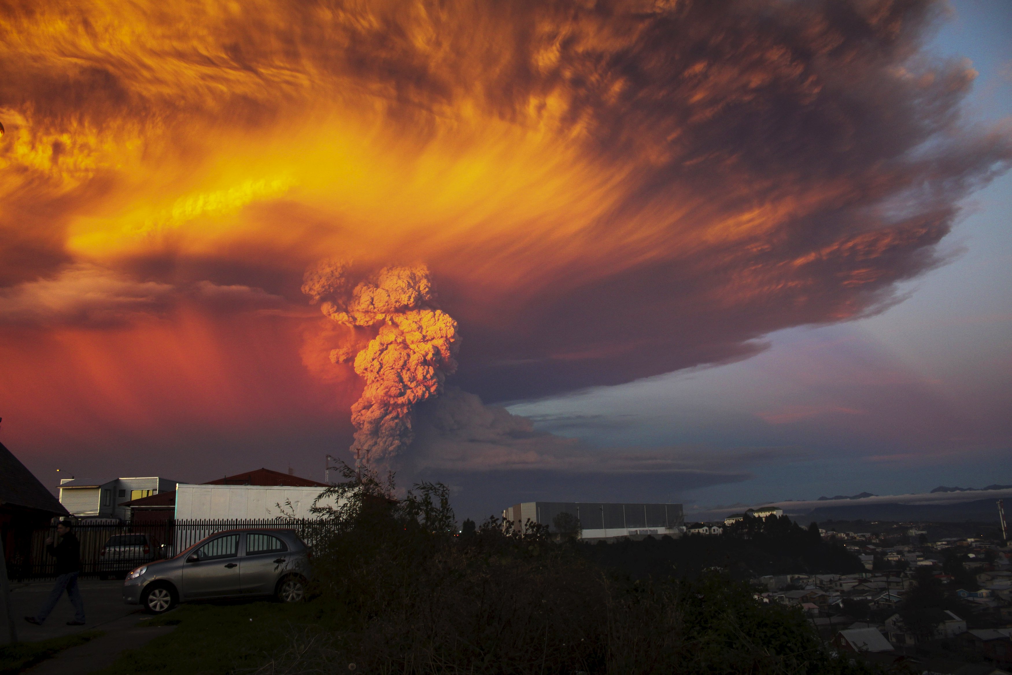 Εξερράγη το ηφαίστειο Καλμπούκο στη Νότια Χιλή